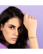 Bracelet Rounda or jaune