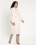 Manteau en Laine mélangée Miranda naturel