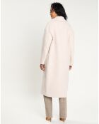 Manteau en Laine mélangée Miranda naturel