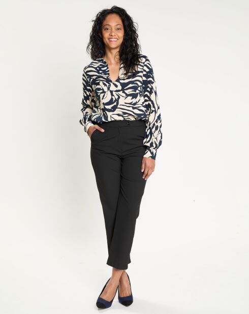 Blusa azul marino Tabecara de C&T