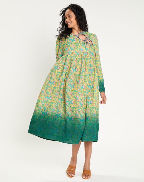 Robe Bohemian Hindi    kaki