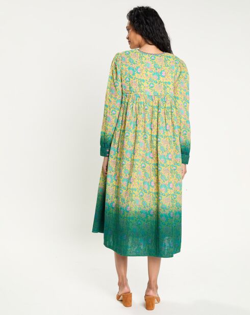 Robe Bohemian Hindi    kaki