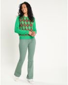 Pull 100% Laine Burlington     vert