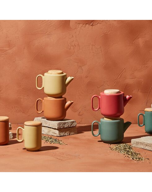 Baltika groene theepot - 90cl