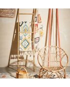 Tapis Karres naturel/rouge - 70x145 cm