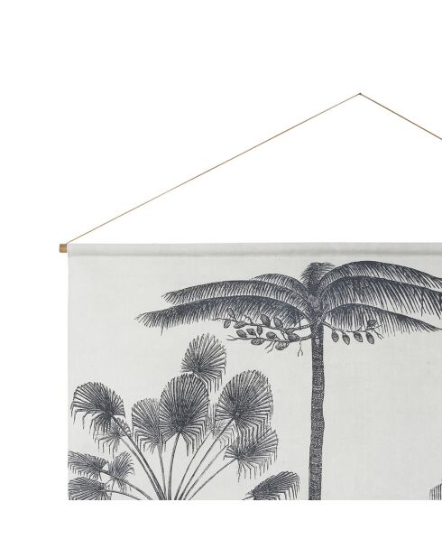 Toile Dragonnier grise - 154x154 cm