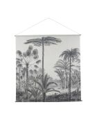 Toile Dragonnier grise - 154x154 cm
