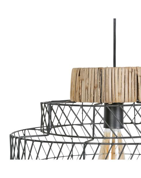 Suspension Lovin noire - D44x42 cm