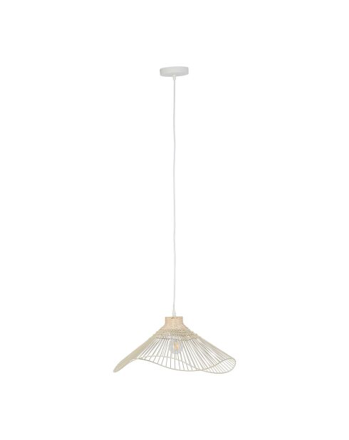 Suspension Ferline crème - 50x22 cm
