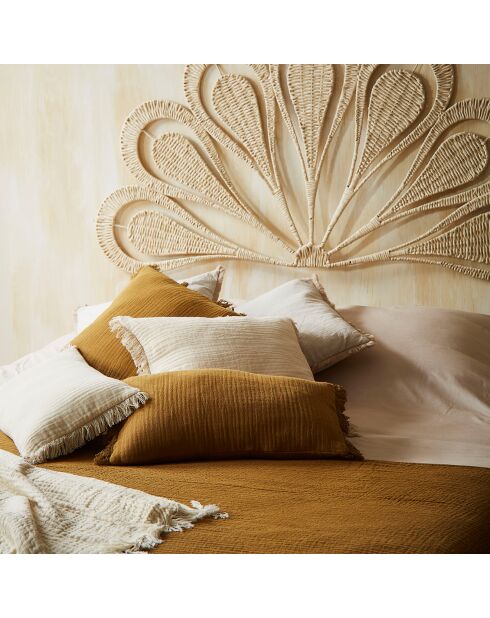 Housse de Coussin Earthnote dorée - 45x45 cm