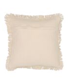 Housse de Coussin Earthnote crème - 45x45 cm