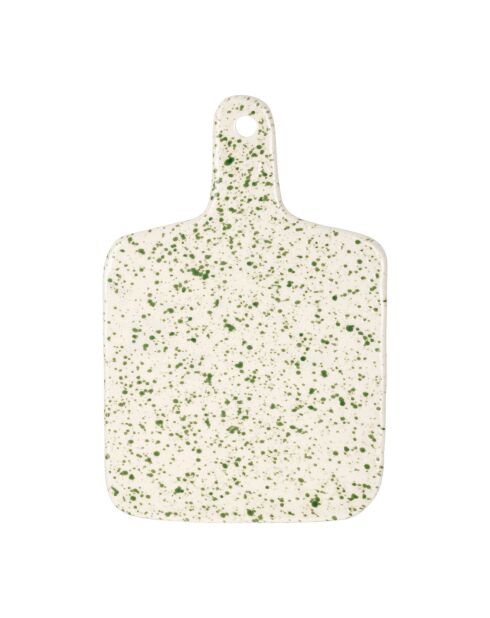 Planche à découper en Porcelaine Funny vert d'eau - 28x18.5 cm