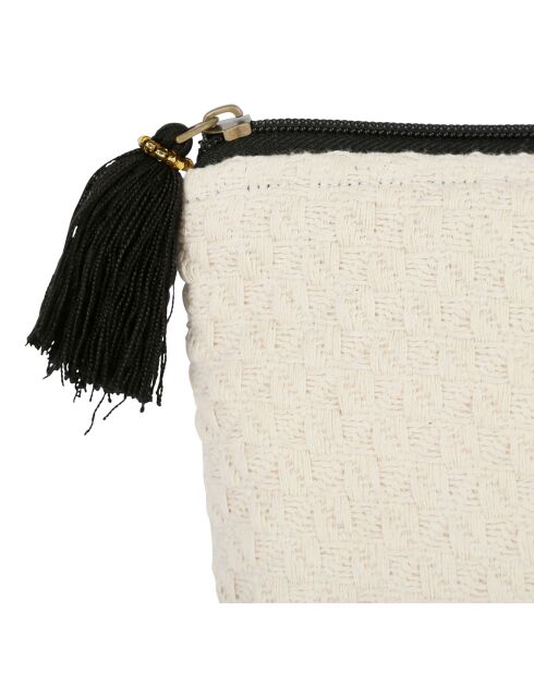 Maderia ecru/smaragdgroen etui - 21x15 cm