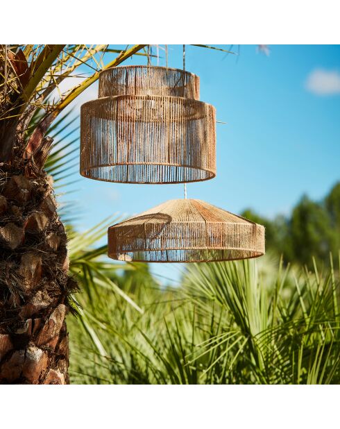 Suspension en Jute Primi naturel/terra - D.40x30 cm