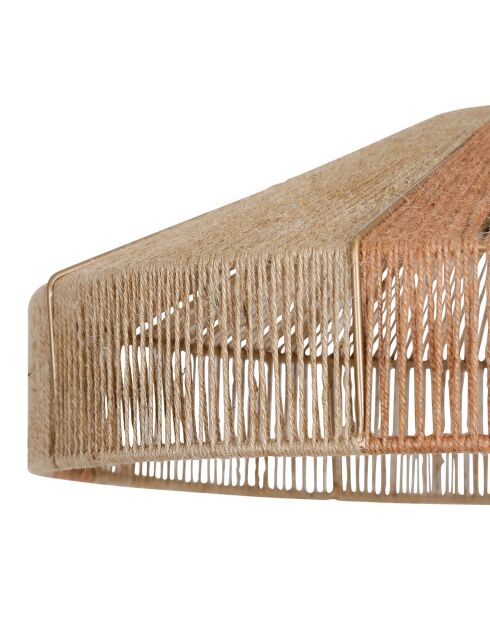 Suspension en Jute Primi naturel/terra - D.50x18 cm