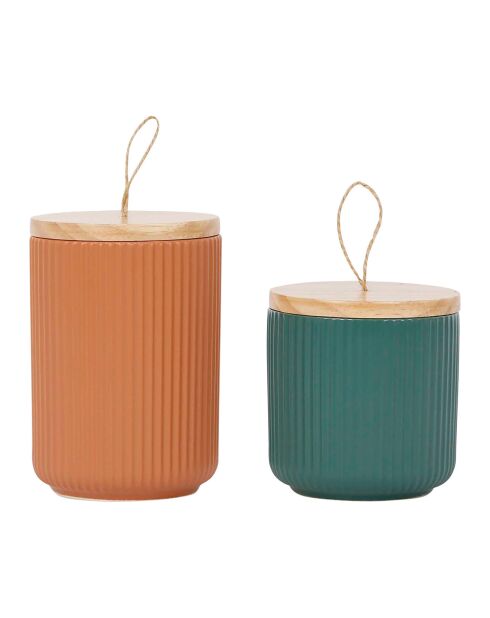 2 Pots Sweet Leav terra/vert