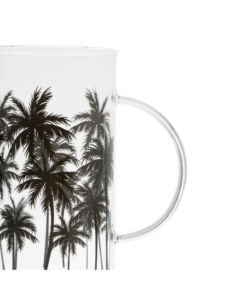 Cafetiére Piston Palmea noire - 1L