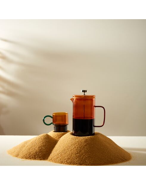 Cafetiére Piston ambre - 1L