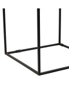 2 Tables basse Eskela beige/noir