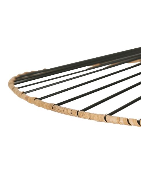 Suspension Filen noir/naturel