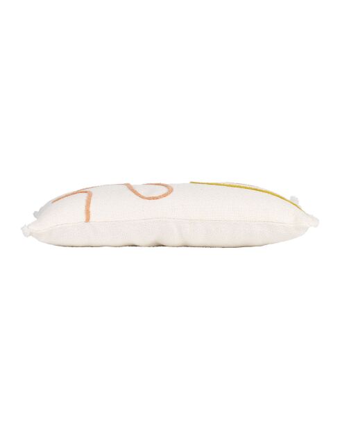 Housse de Coussin Funky écrue - 50x30 cm