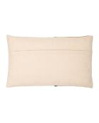 Housse de Coussin Neo mordoré/écru - 50x30 cm