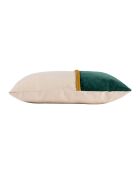 Housse de Coussin Neo émeraude/écru - 50x30 cm