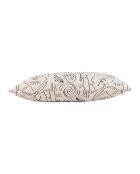 Housse de Coussin Tulum blanc/noir - 45x45 cm