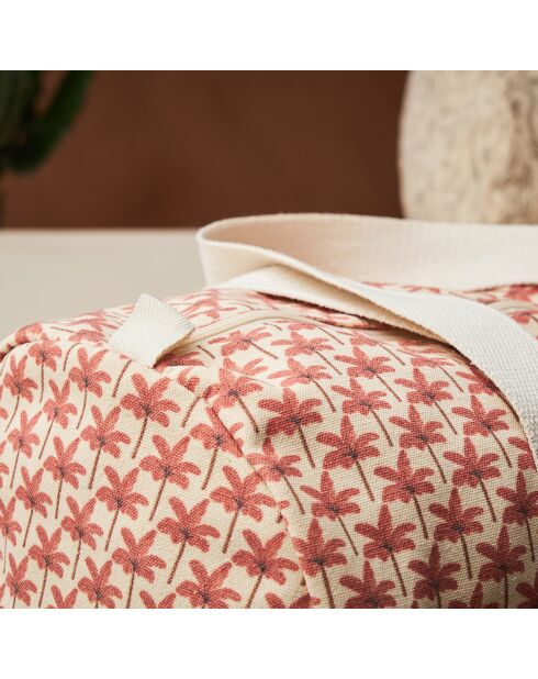 Sac Week-end Tropetoi terracotta - 50x26x26 cm