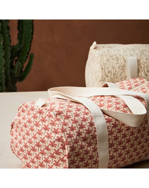 Sac Week-end Tropetoi terracotta - 50x26x26 cm