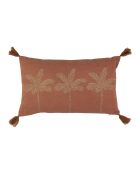 Housse de Coussin Tropetoi terracotta - 50x30 cm