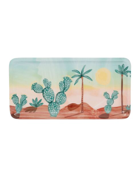 Plateau Patchuca multicolore - 15x30 cm