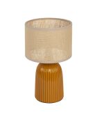 Lampe à Poser en Céramique Essencia curry/écru - D.9.5 cm