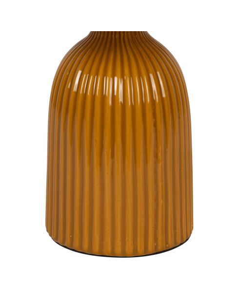Lampe à Poser en Céramique Essencia curry/écru - D.9.5 cm