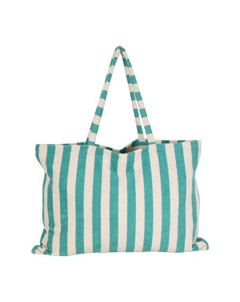 Tote Bag Palma émeraude - 55x40.5 cm