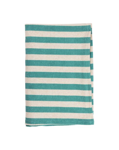 Toalla de baño Palma turquesa - 90x180 cm