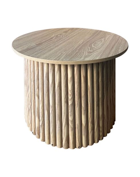 Tavolino Saori naturale - D.70x46 cm