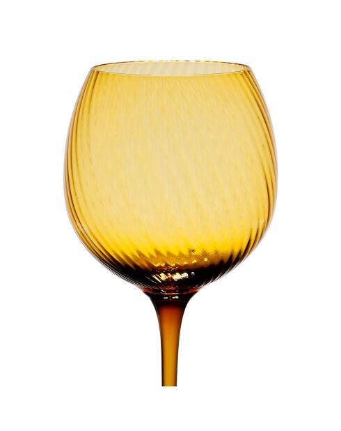 6 Verres à Pied Champart ambre - 60cl
