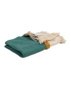 Plaid 100% Coton Neo naturel - 170x130 cm