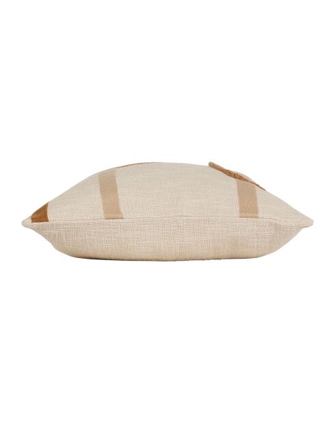 Housse de Coussin Organic naturel - 45x45 cm
