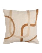 Housse de Coussin Organic naturel - 45x45 cm