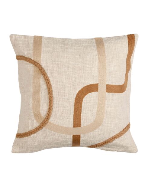 Housse de Coussin Organic naturel - 45x45 cm