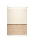 Plaid 100% Coton Klosen naturel - 170x130 cm