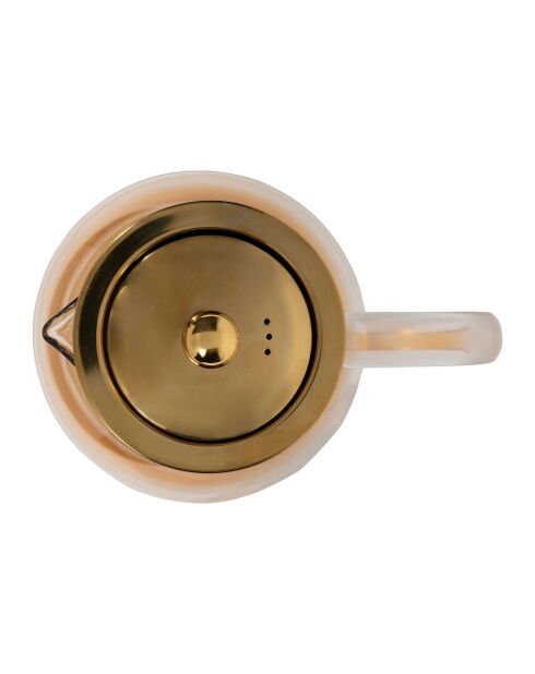 Théière & Filtre Café Ambre naturel - 1.5L