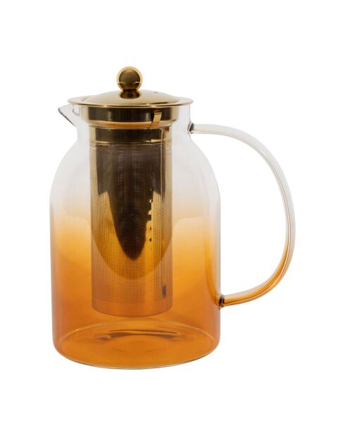 Théière & Filtre Café Ambre naturel - 1.5L