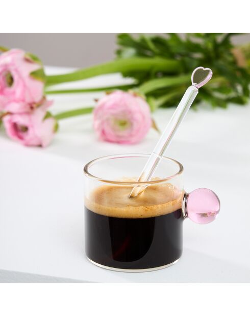 4 Colorea natuurlijke koffiekopjes - 9cl