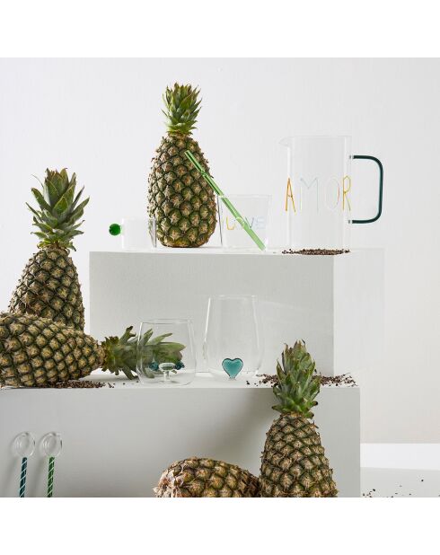 4 Gobelets Cur Colorea naturel - 60cl