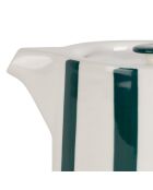 Théière Alaria blanc/émeraude - 1L