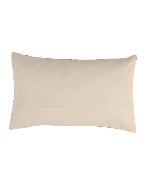 Fodera per cuscino Mocoa Indigo/Ecru - 50x30 cm