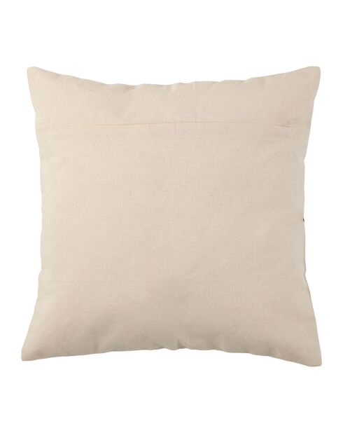 Funda de cojín Mocoa negro/crudo - 45x45 cm